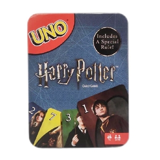 Harry Potter UNO kortspil med jernboks